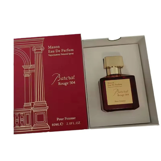 Luxe Scent Wholesale 60ml Red Perfume Long Lasting Fragrance Charm Perfume Baccarat Rouge 540 Parfum OEM/ODM
