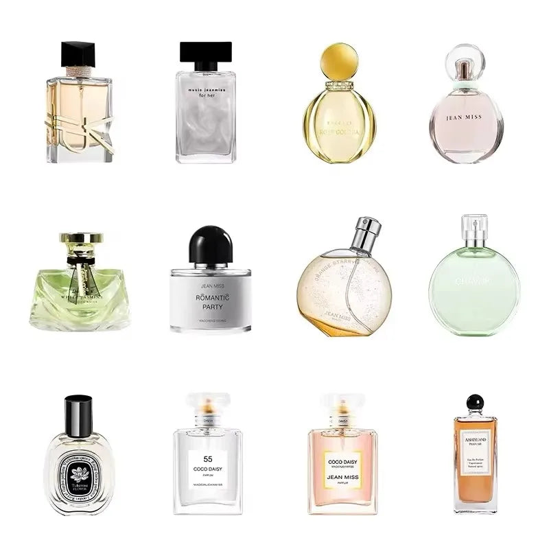 Custom Luxury Series Perfume for Men and Women 30ml/50ml/100ml Spray Long-Lasting Fresh Natural Fragrance Wholesale Spot