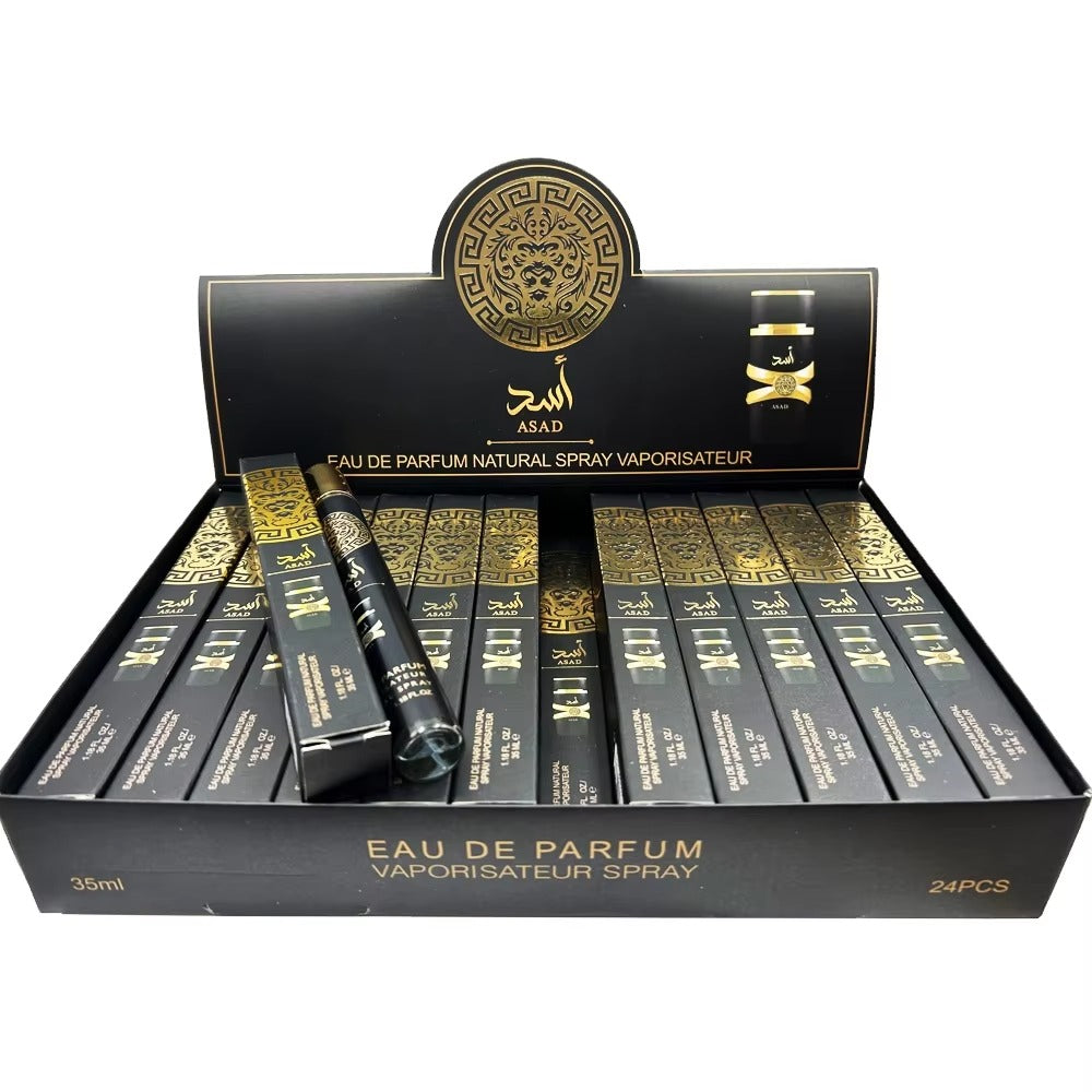 Luexscent 35Ml Arabic Perfume Factory Lasting Fragrance Long Time Smell Black Pink Yellow White Small Size Women Dubai Perfume