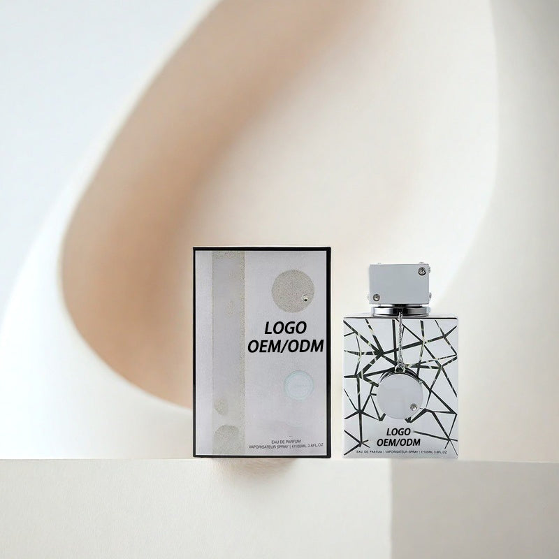 Wholesale 100ml Silver Electroplated Glass Fine Mist Atomizer Square Empty Refillable Perfume Spray Bottle for Women