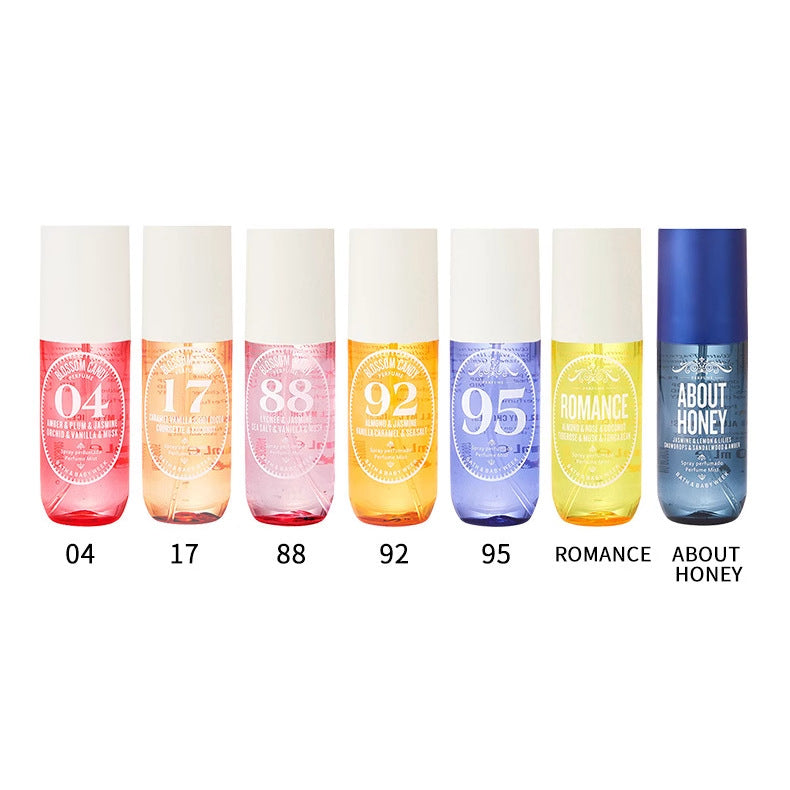 Wholesale Luxury 90ml Brazilian Splash Body Mist Bottle Quicksand Eau De Parfum with Long-Lasting Woodiness Scent for Women