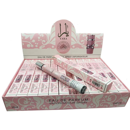 Luexscent 35Ml Arabic Perfume Factory Lasting Fragrance Long Time Smell Black Pink Yellow White Small Size Women Dubai Perfume