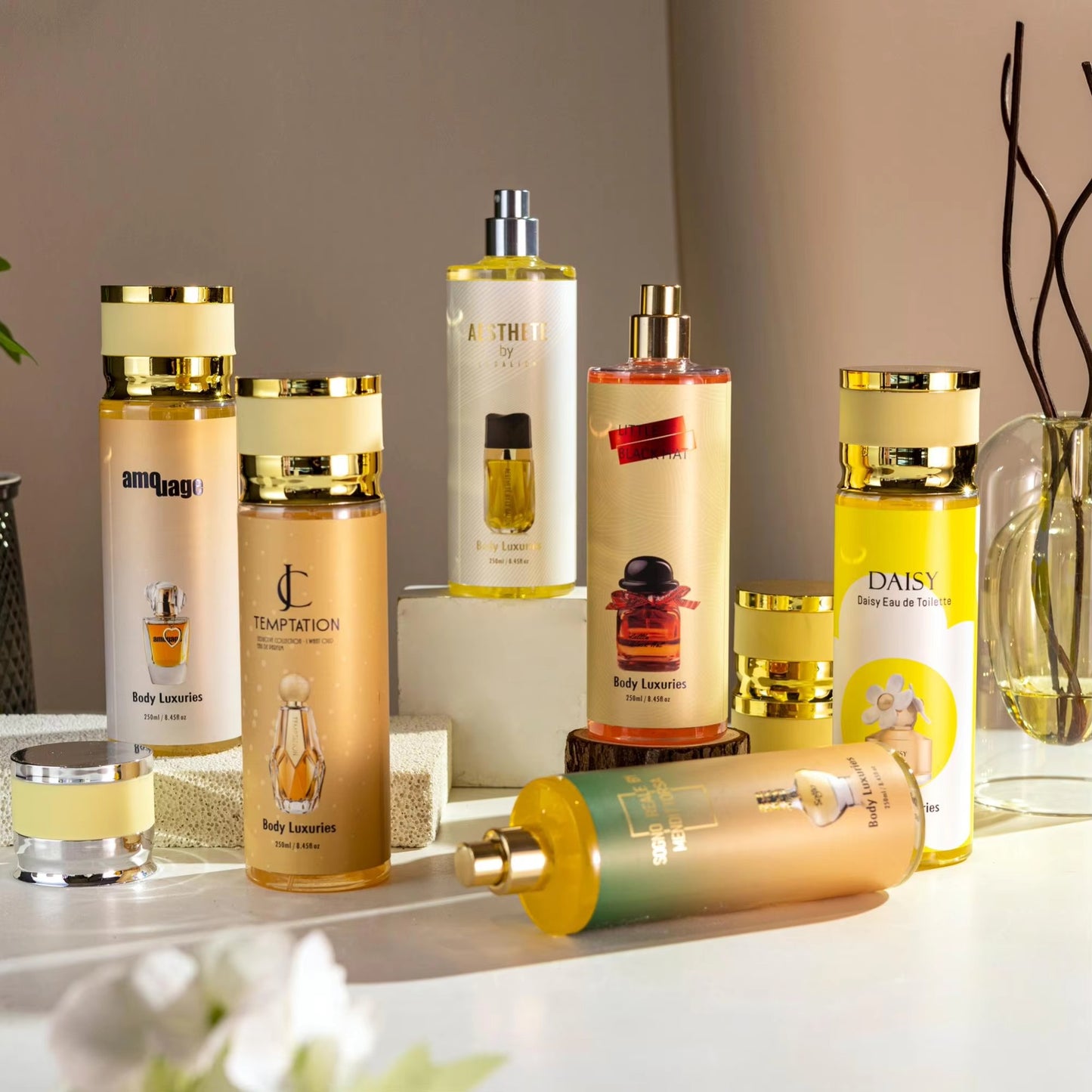 Luexscent Custom OEM/ODM Perfume Fragrance Body Mist Perfumes Original Fragrance Body Splash