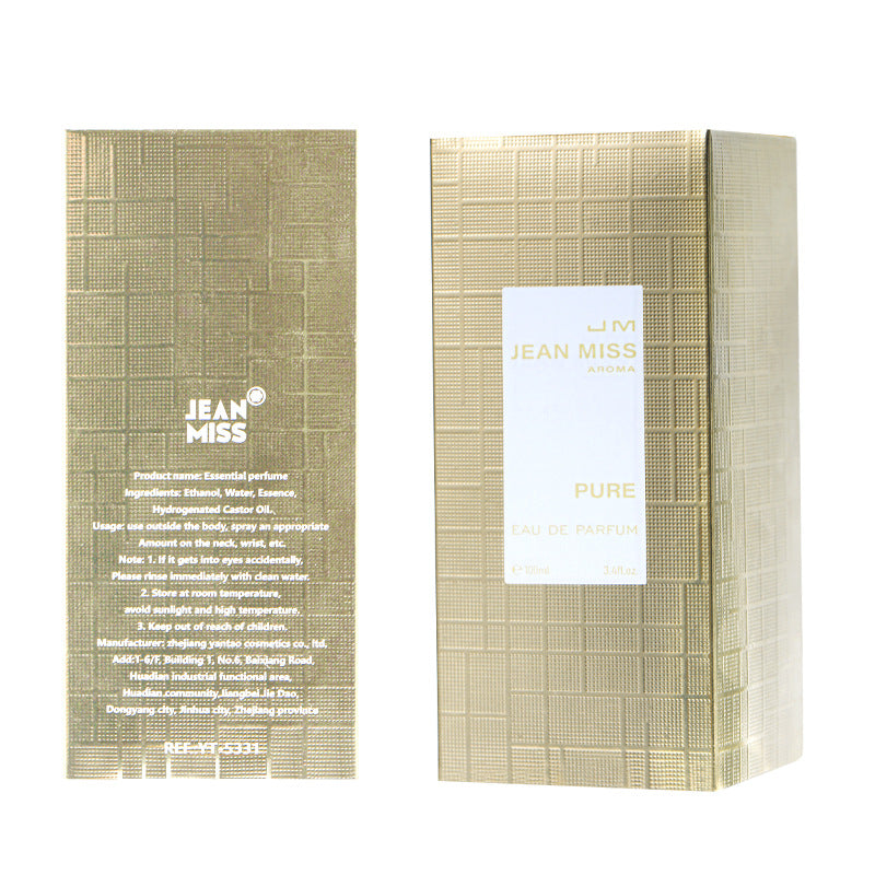 High Quality 30ml 50ml 100ml Glass Perfume Bottle Cosmetic Fragrance Perfume Bottle with Spray Pump Cap