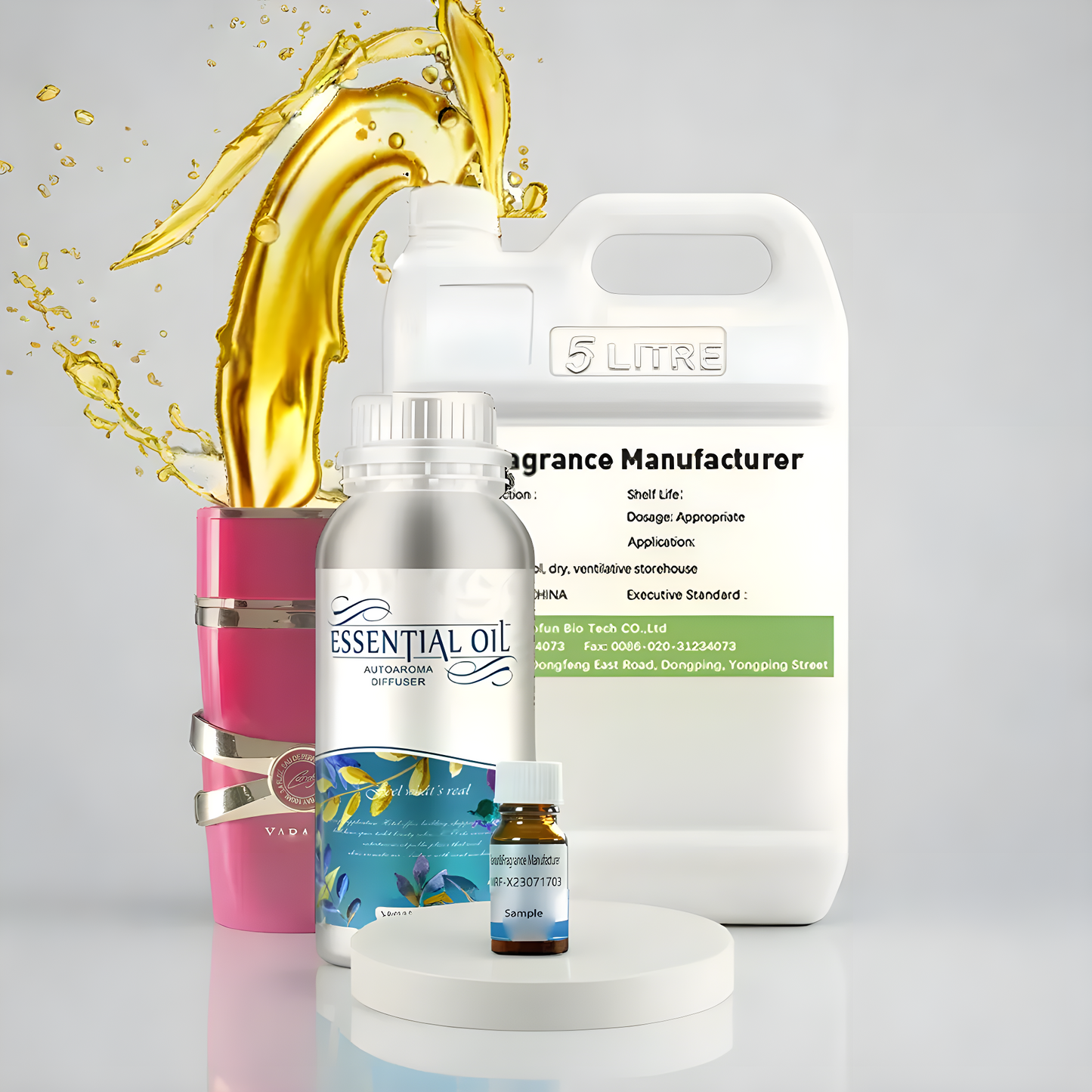 Candy Inspired Perfume Oil Sweet Fruity Citrus Rose Amber Scent Private Label Body Mist for Diffuser Industrial Flavor