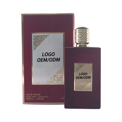 High Quality 100ml Travel Eau De Parfum Sweet Fresh Fragrance for Men and Women Lasting Wholesale Arabian Dubai Perfume