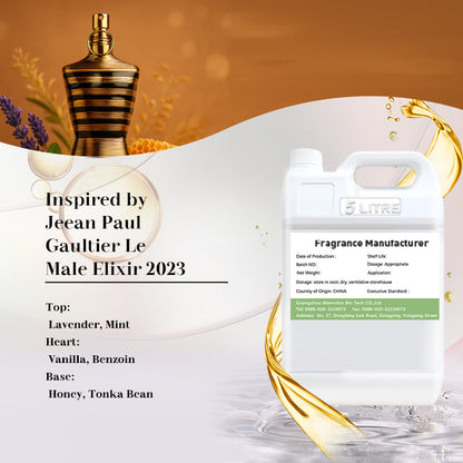 Perfume Fragrance Oils Inspired Jean Paui Le Male Cologne 1:1 Private Label OEM Bulk Scent Lavender Mint Vanilla Tonka Fragrance