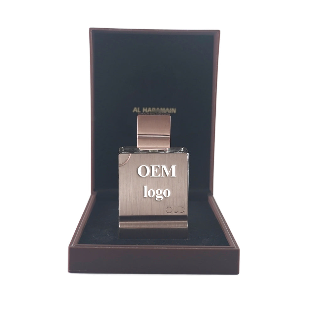 Luexscent High Quality Wholesale 60ml Luxury Black and pink Arabic Dubai Perfume Middle East Arab Long Lasting Men's Perfume