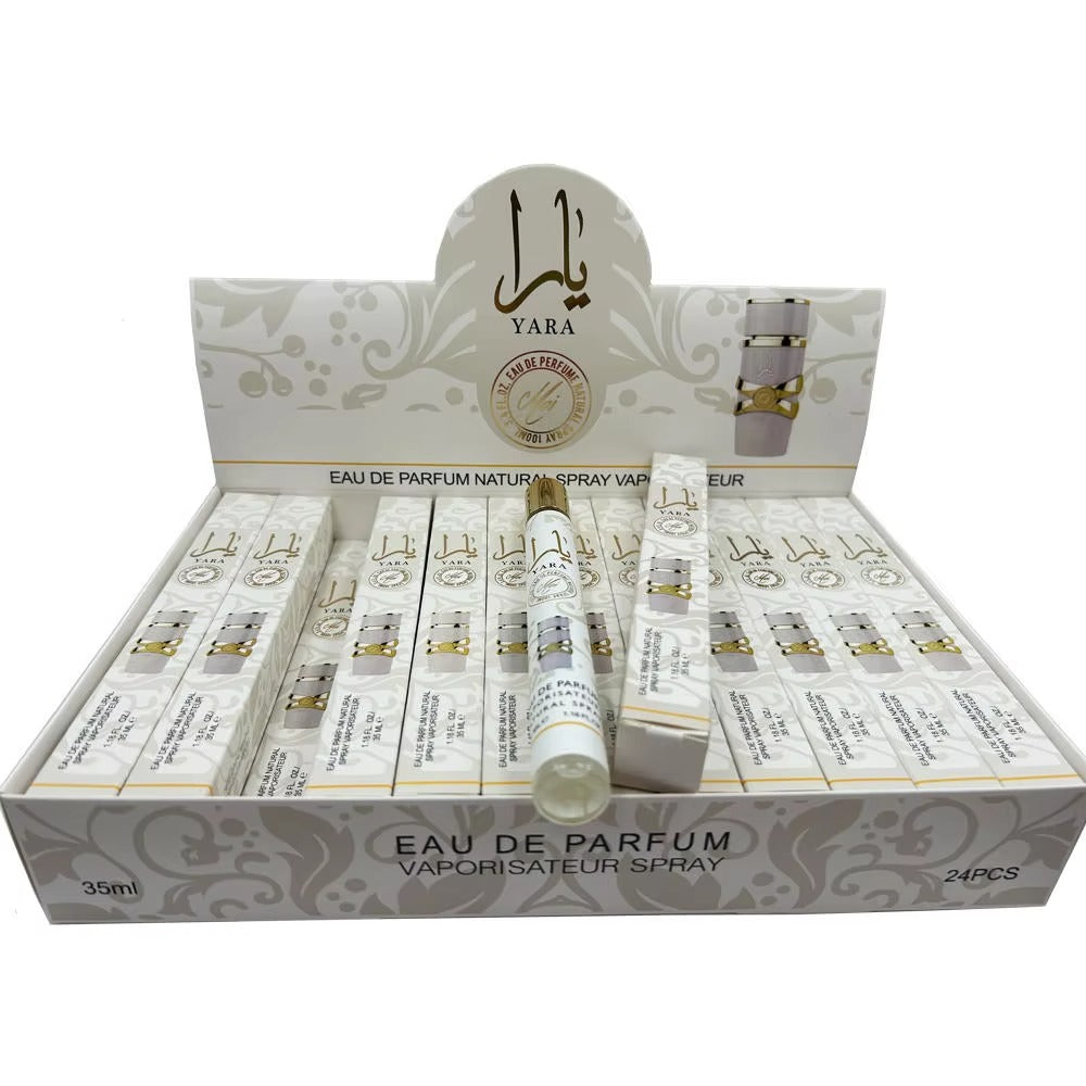 Luexscent 35Ml Arabic Perfume Factory Lasting Fragrance Long Time Smell Black Pink Yellow White Small Size Women Dubai Perfume