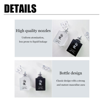 Luexscent 50ml Men's Elegant Oriental Flower Melody Cologne Wholesale Classic Fresh Flower Charm OEM/ODM Perfume