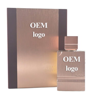 Luexscent High Quality Wholesale 60ml Luxury Black and pink Arabic Dubai Perfume Middle East Arab Long Lasting Men's Perfume