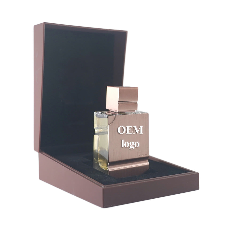 Luexscent High Quality Wholesale 60ml Luxury Black and pink Arabic Dubai Perfume Middle East Arab Long Lasting Men's Perfume