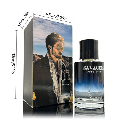 Luexscent Wholesale of Wild Men's Perfume 1:1 Big Brand Original Flavor Long Lasting Fragrance for Man Body OEM/ODM Perfume 50ml