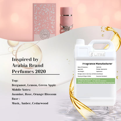 Inspired Perfume Oil Citrus Orange Blossom with Amber Scent Arabic OEM Spa & Fragrance Oil for Soap and Lotion