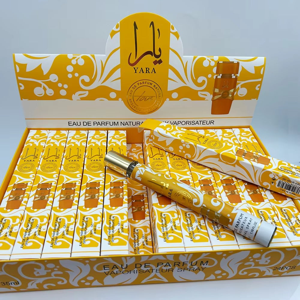 Luexscent 35Ml Arabic Perfume Factory Lasting Fragrance Long Time Smell Black Pink Yellow White Small Size Women Dubai Perfume