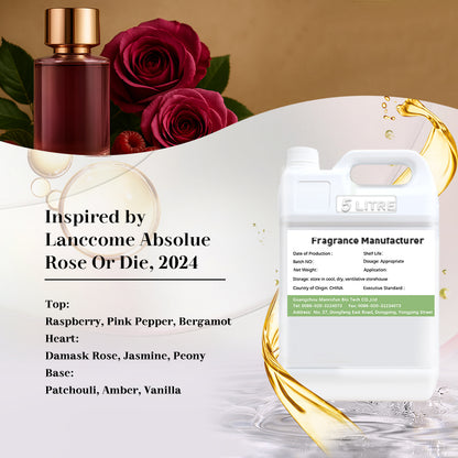 Custom High Quality Designer Inspired Perfume Fragrance Body Oils Room Sprays for Industrial Flavor Use Direct Factory Supplier